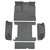 Carpet for 1966-1973 Ford Bronco Fullsize 2 Gas Tanks Complete with Tailgate Lock