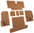 Carpet for 1976 Chevrolet Corvette Rear without Pad
