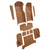 Carpet for 1969 Chevrolet Corvette Auto Complete w/Pad & Toe Pad Cutpile
