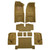 Carpet for 1968 Chevrolet Corvette Interior - US-made, precision-cut automotive-grade carpet kit with padding & heel pads.