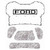 Premium Hood Insulation Pad Heat Shield for Ford F-150 1992-96 | Ultimate Sound & Heat Insulation, Easy Installation