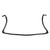 Weatherstrip Seal Rear for Jeep Wrangler, EPDM Rubber, Easy Installation, Quieter Ride, Long-lasting Performance