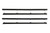 Window Sweeps Felt Kit for 1967-72 Chevrolet C10 Suburban Rear Door