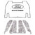 Premium Hood Insulation Pad Heat Shield for Ford Explorer 1990-1994, Ultimate Sound & Heat Insulation, Easy Installation Kit