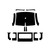 Headliner ABS Kit for 1954 Dodge Truck 5 Window C Style Cab - Industrial-Grade ABS Plastic, Made in the US, Paintable, Flawless Fit