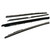 Window Sweeps Felt Kit for Chevrolet Corvette 1990-1995 Coupe Authentic 4pcs