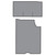 Trunk Mat for Classic Car Trunk, Noise-Reducing Rubber Material, Easy to Clean, Protects Trunk Floor, Fits Various Models