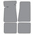 Floor Mats for 1982-1984 Oldsmobile Cutlass Calais 4pc (FM46F FM18R)