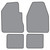 Floor Mats for 74 Plymouth Satellite 2DR 4spd (FM76F FM18R) Cutpile 4Pc
