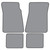 Floor Mats for 1983-1984 Ford LTD (FO323F FM18R) Cutpile 4Pc