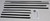 Window Sweeps Felt Kit for 1961-1962 Cadillac Eldorado & Series 62, Front Rear Left Right - Authentic Weatherstrip Set USA