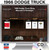 Digital Shop Manual and Resources for 1966 Dodge Truck