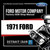 Digital Shop Manual and Resources for 1971 Ford