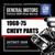 Digital Parts Manual for 1968-1975 Chevrolet
