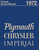 Service Manual for 1972 Chrysler