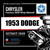 Digital Shop Manual and Resources for 1953 Dodge