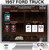 Digital Shop Manual and Resources for 1957 Ford Truck