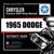 Digital Shop Manual and Resources for 1965 Dodge