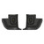 Kick Panels with Speaker Holes for 1967-76 Dodge Dart, Barracuda - Panels Only