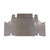 Trunk Floor Mat Cover for 1970-1971 Ford Fairlane Torino 2DR, Small Ford Plaid Rubber Material, Front Area Cover.