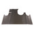 Trunk Floor Mat Cover for 1961-1963 Ford Falcon 2-Door Hardtop, Small Ford Plaid Vinyl, US-made OEM-quality replication.