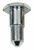 Seat Belt Anchor Bolt for 1964-66 Buick Cadillac Chevy Oldsmobile Pontiac Chrome