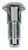 Seat Belt Anchor Bolt for 1970-1972 Cadillac Chevy Pontiac Chrome Plated, 1-1/2"
