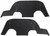 Fenderwell A-Arm Seals for 1966-1967 Chevrolet Chevelle, El Camino Inner Pair