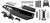 Console Kits for 1968 Chevy Chevelle, El Camino Powerglide, w/Shifter Assembled