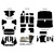 Insulation Sound Deadener Kit for 1955-1957 Oldsmobile 88 Coupe Shield Complete