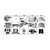 Insulation Sound Deadener Kit for 62-72 Jaguar XKE Coupe Acoustishield Complete