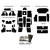 Insulation Sound Deadener Kit for 69-70 Ford Mustang Convertible Shield Complete