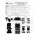 Insulation Sound Deadener Kit for 08-17 Mercedes-Benz Sprinter 3500 Cargo 170 WB