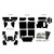 Insulation Sound Deadener Kit for 1952-1954 Mercury Convertible Shield Complete