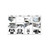 Insulation Sound Deadener Kit for 1962-72 Jaguar XKE Convertible Shield Complete