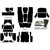 Buick GS Insulation Sound Deadener Kit Coupe Complete