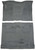 Carpet flooring for Chevrolet Silverado 1500 LD Crew Cab, black Cutpile design, US-made automotive-grade material.