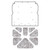 Hood Insulation Pad Heat Shield for Oldsmobile A-Body - Sound & Heat Insulation, ABS Material, Easy Installation.