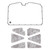 Hood Insulation Pad Heat Shield for 1958-1998 Chevrolet Truck Under Cover Smooth
