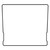 Trunk floor mat cover for Chevy Corvette, ultra high definition rubber, protects trunk from spills, mud, snow, and debris.