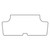 Trunk Floor Mat Cover for Classic Dodge, Plymouth E-Body Car. High-Definition Rubber Protects Trunk Interior.
