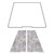 Premium Hood Insulation Pad Heat Shield for Chevrolet 1953-54 | AcoustiShield & ABS Materials | Reduce Engine Noise & Heat