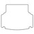 Trunk Floor Mat Cover for Classic Dodge/Plymouth Sierra/Plaza Station Wagon, High Definition Rubber, US-Made, Easy Install.