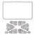 Hood Insulation Pad Heat Shield for 1973-1980 Chevrolet Truck, One Piece Smooth