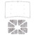 Hood Insulation Pad Heat Shield for 1981-1993 Dodge Truck