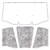 Premium Hood Insulation Pad Heat Shield for Chevrolet Truck - Ultimate Sound & Heat Insulation, ABS, Easy Install