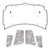 Hood Insulation Pad for 1993-1997 Pontiac F-Body AcoustiHood Kit Smooth