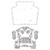 Premium Hood Insulation Pad Heat Shield for Chevrolet Camaro F-Body, Ultimate Sound & Heat Insulation, ABS Material,