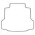 Trunk Floor Mat Cover for Chrysler 200, Ultra High Definition Rubber, Protects Trunk from Spills, Mud, Snow, and Debris.