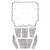 Hood Insulation Pad Heat Shield for 1969 Rambler American